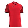 Tureis Shirt RED/BLK 3XS Teknisk T-skjorte i ECO-tekstil