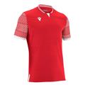 Tureis Shirt RED/WHT XXL Teknisk T-skjorte i ECO-tekstil